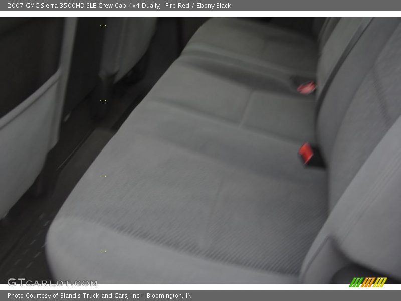 Fire Red / Ebony Black 2007 GMC Sierra 3500HD SLE Crew Cab 4x4 Dually
