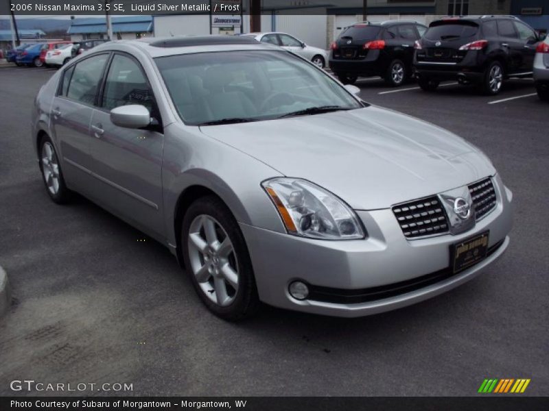 Liquid Silver Metallic / Frost 2006 Nissan Maxima 3.5 SE