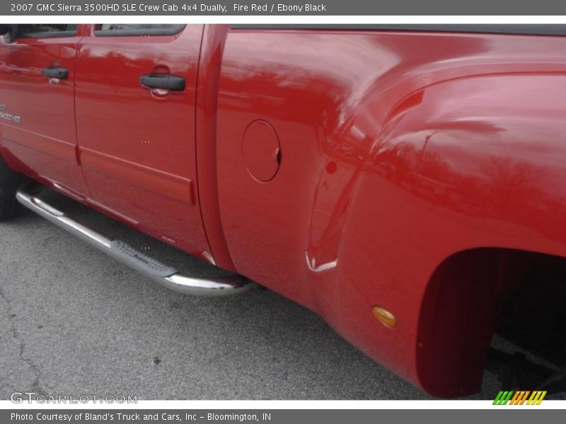 Fire Red / Ebony Black 2007 GMC Sierra 3500HD SLE Crew Cab 4x4 Dually