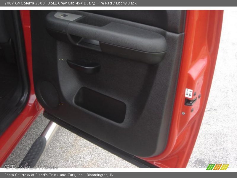 Fire Red / Ebony Black 2007 GMC Sierra 3500HD SLE Crew Cab 4x4 Dually