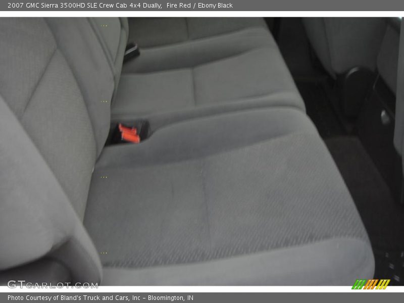 Fire Red / Ebony Black 2007 GMC Sierra 3500HD SLE Crew Cab 4x4 Dually