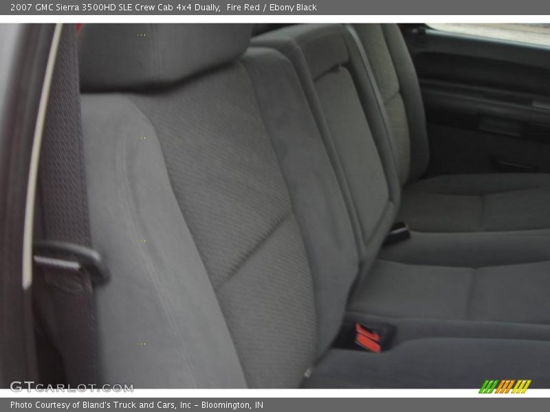 Fire Red / Ebony Black 2007 GMC Sierra 3500HD SLE Crew Cab 4x4 Dually