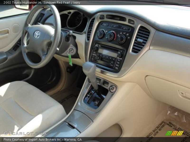  2002 Highlander I4 Ivory Interior