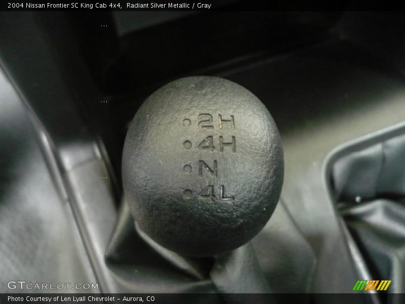 Controls of 2004 Frontier SC King Cab 4x4