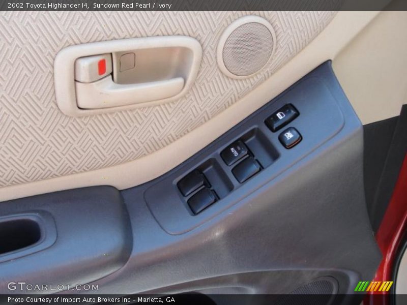 Controls of 2002 Highlander I4