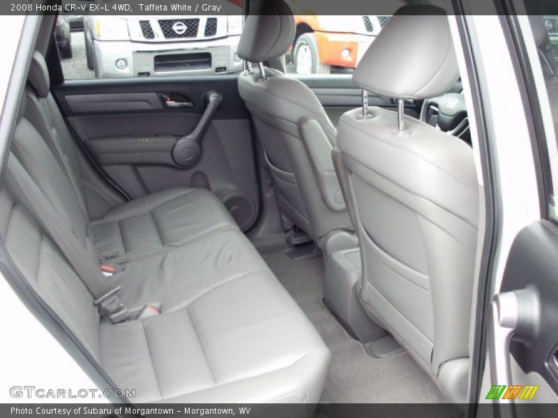Taffeta White / Gray 2008 Honda CR-V EX-L 4WD