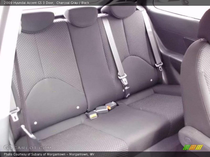  2009 Accent GS 3 Door Black Interior