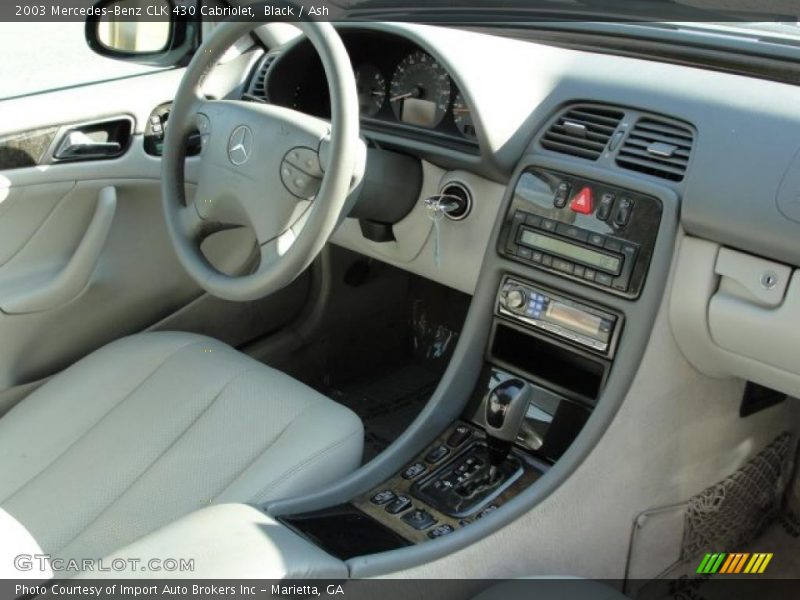 Black / Ash 2003 Mercedes-Benz CLK 430 Cabriolet