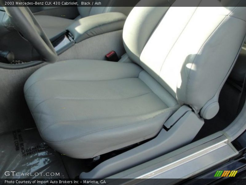 Black / Ash 2003 Mercedes-Benz CLK 430 Cabriolet