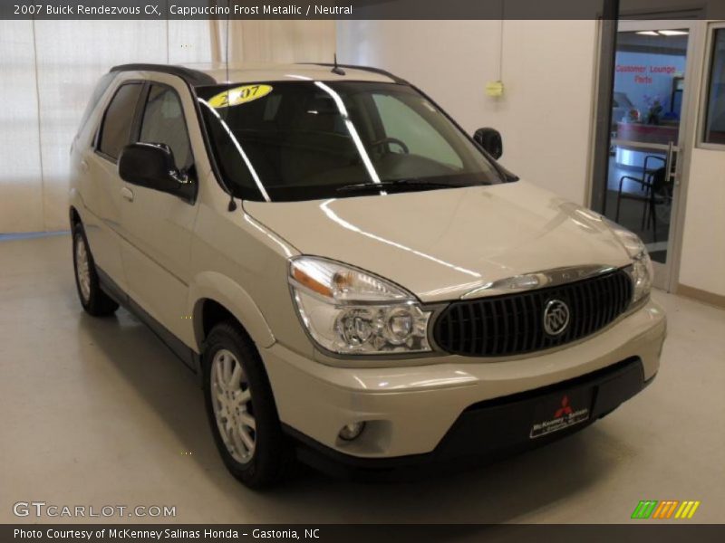 Cappuccino Frost Metallic / Neutral 2007 Buick Rendezvous CX
