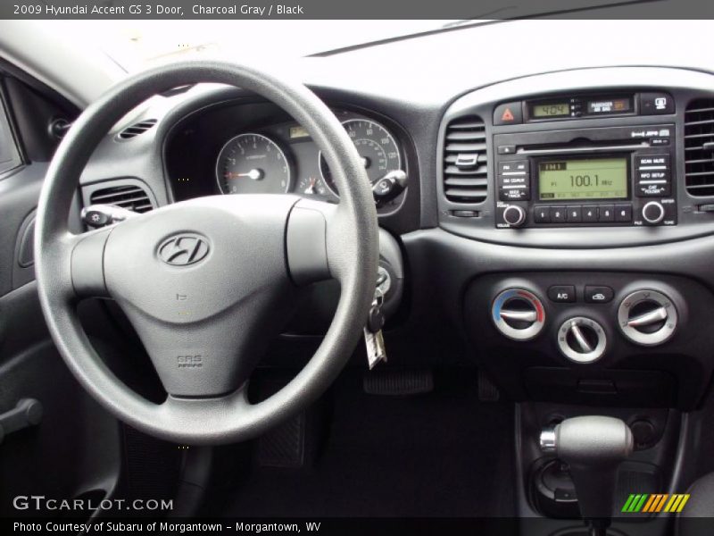 Dashboard of 2009 Accent GS 3 Door