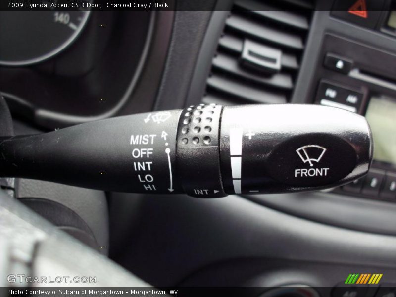 Controls of 2009 Accent GS 3 Door