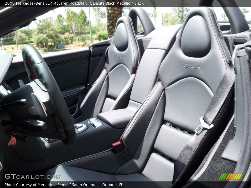  2008 SLR McLaren Roadster Black Interior