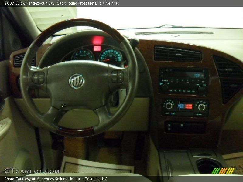 Cappuccino Frost Metallic / Neutral 2007 Buick Rendezvous CX
