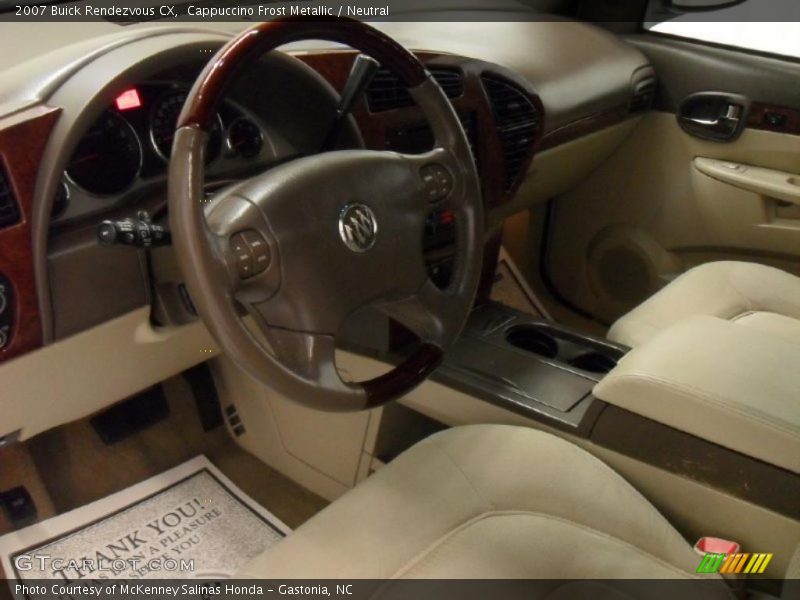 Cappuccino Frost Metallic / Neutral 2007 Buick Rendezvous CX