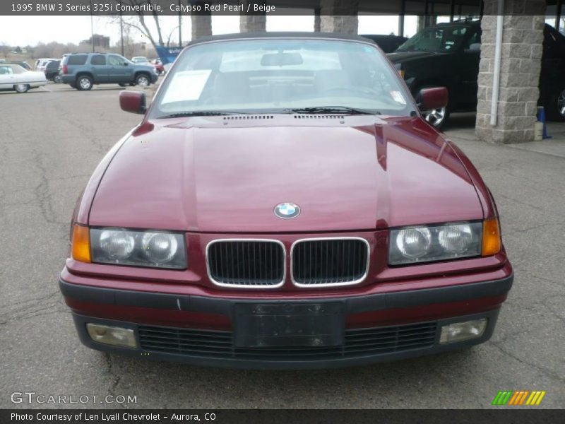  1995 3 Series 325i Convertible Calypso Red Pearl