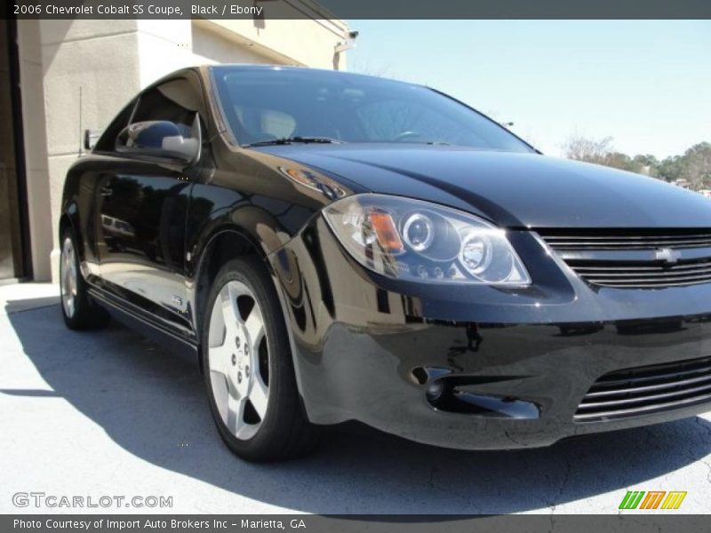 Black / Ebony 2006 Chevrolet Cobalt SS Coupe