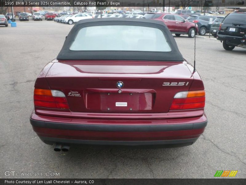  1995 3 Series 325i Convertible Calypso Red Pearl