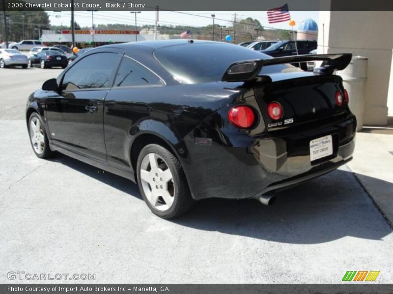 Black / Ebony 2006 Chevrolet Cobalt SS Coupe