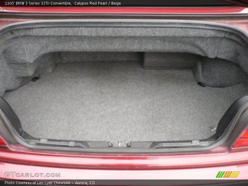  1995 3 Series 325i Convertible Trunk