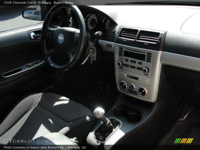 Black / Ebony 2006 Chevrolet Cobalt SS Coupe
