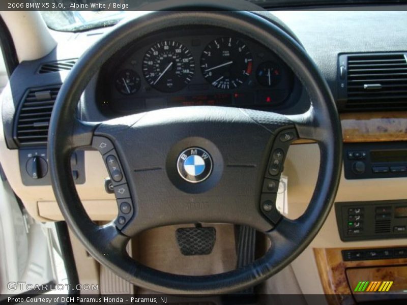 Alpine White / Beige 2006 BMW X5 3.0i
