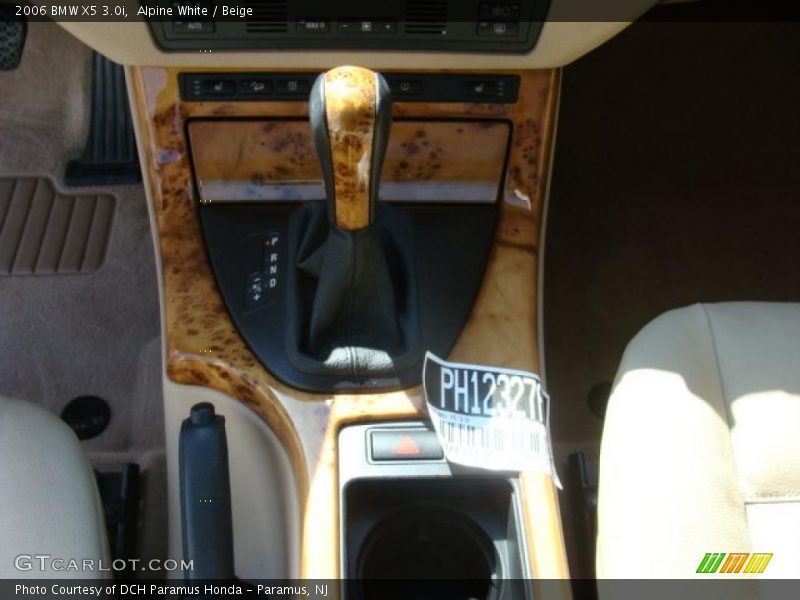 Alpine White / Beige 2006 BMW X5 3.0i