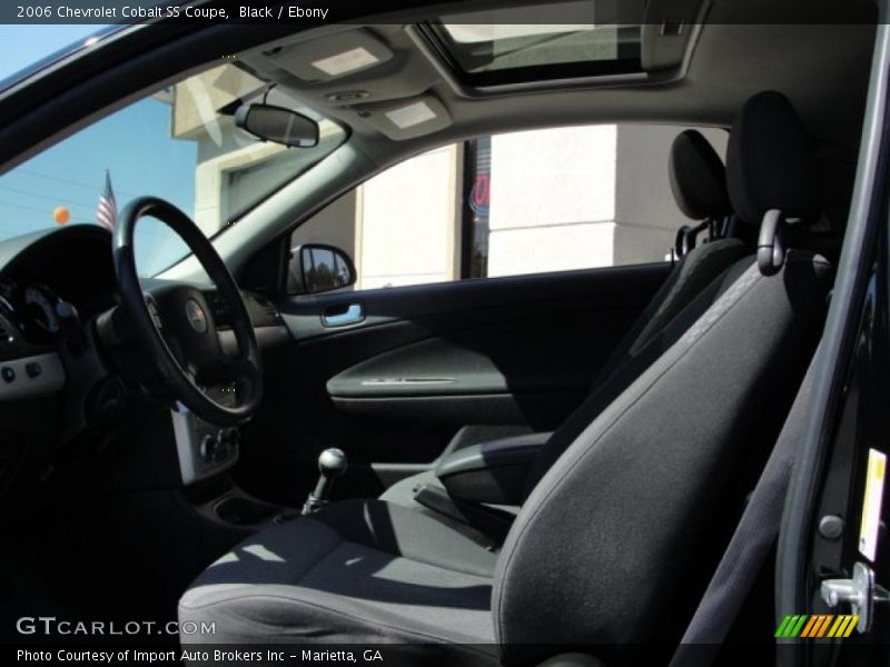 Black / Ebony 2006 Chevrolet Cobalt SS Coupe
