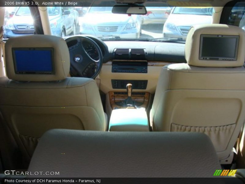 Alpine White / Beige 2006 BMW X5 3.0i