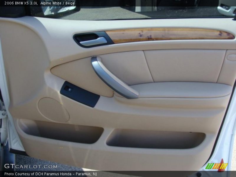 Alpine White / Beige 2006 BMW X5 3.0i