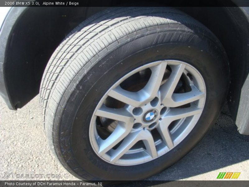 Alpine White / Beige 2006 BMW X5 3.0i