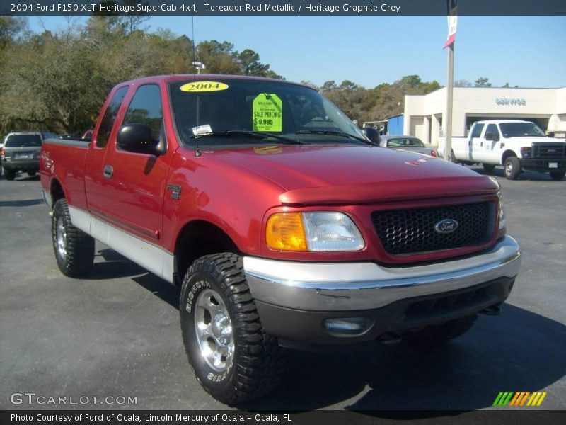 Front 3/4 View of 2004 F150 XLT Heritage SuperCab 4x4
