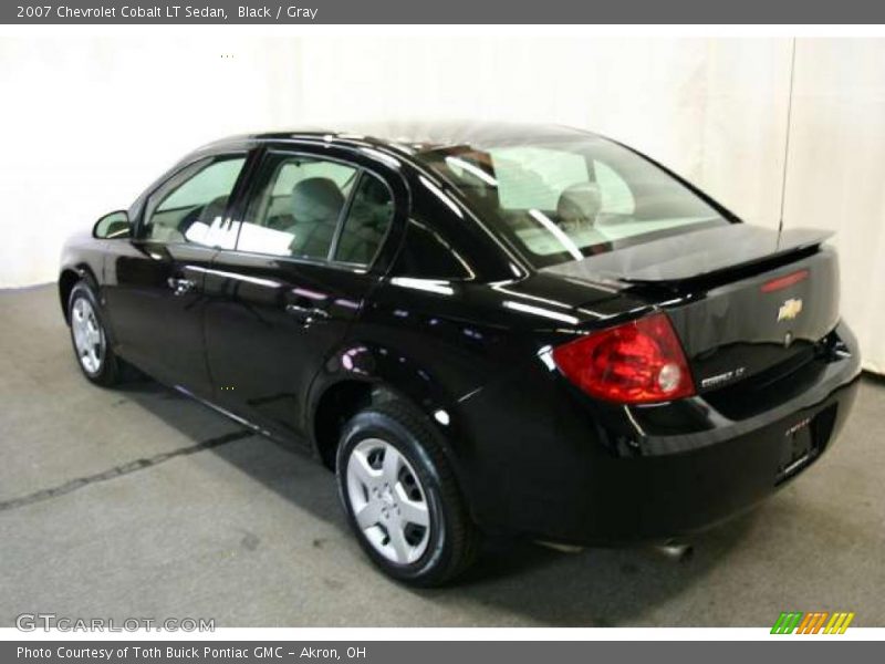 Black / Gray 2007 Chevrolet Cobalt LT Sedan