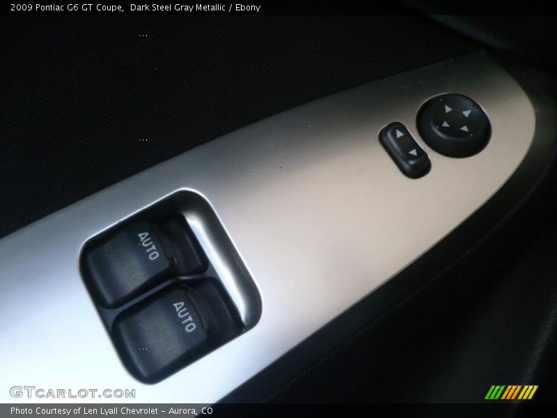 Controls of 2009 G6 GT Coupe