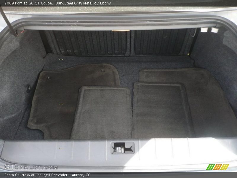  2009 G6 GT Coupe Trunk