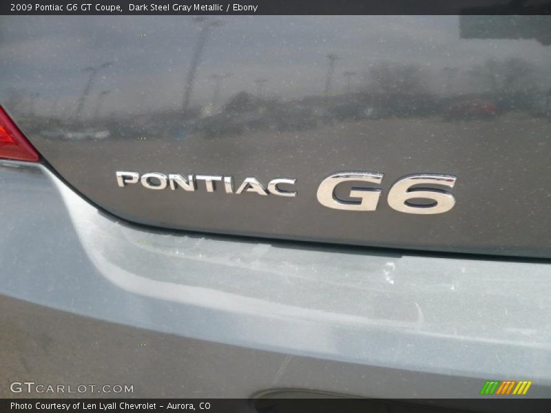  2009 G6 GT Coupe Logo