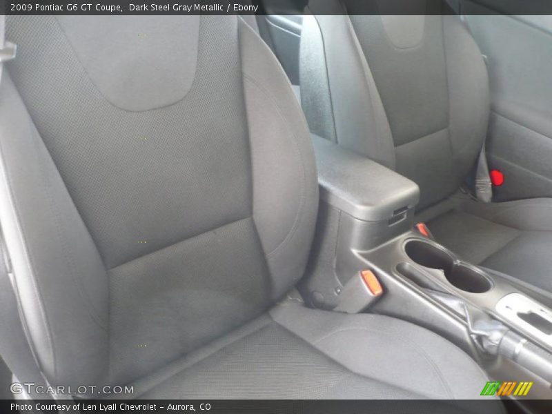  2009 G6 GT Coupe Ebony Interior