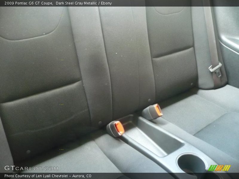  2009 G6 GT Coupe Ebony Interior