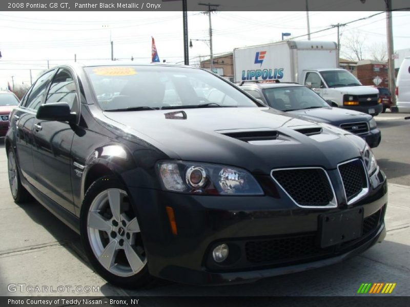 Panther Black Metallic / Onyx 2008 Pontiac G8 GT