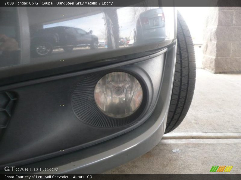 Dark Steel Gray Metallic / Ebony 2009 Pontiac G6 GT Coupe