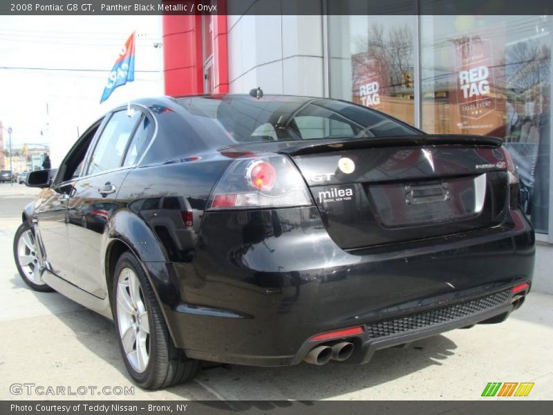 Panther Black Metallic / Onyx 2008 Pontiac G8 GT