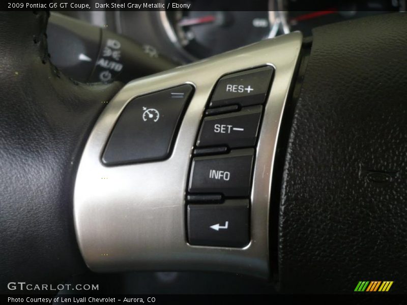 Controls of 2009 G6 GT Coupe