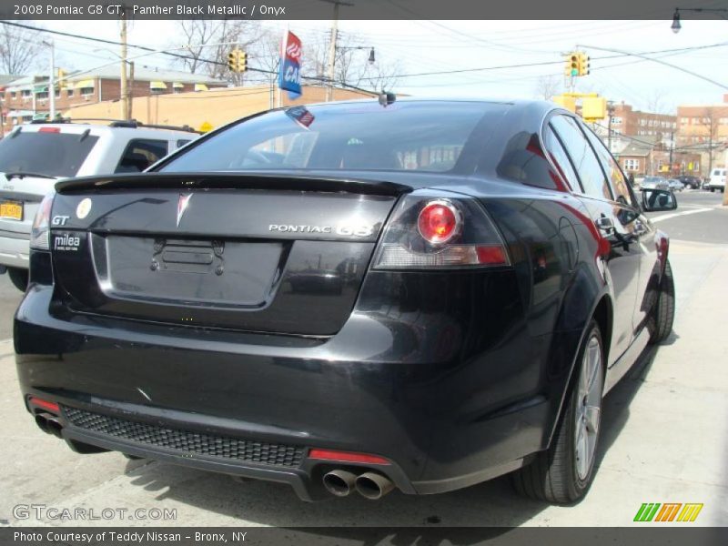 Panther Black Metallic / Onyx 2008 Pontiac G8 GT