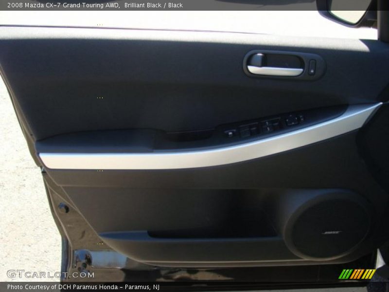 Brilliant Black / Black 2008 Mazda CX-7 Grand Touring AWD
