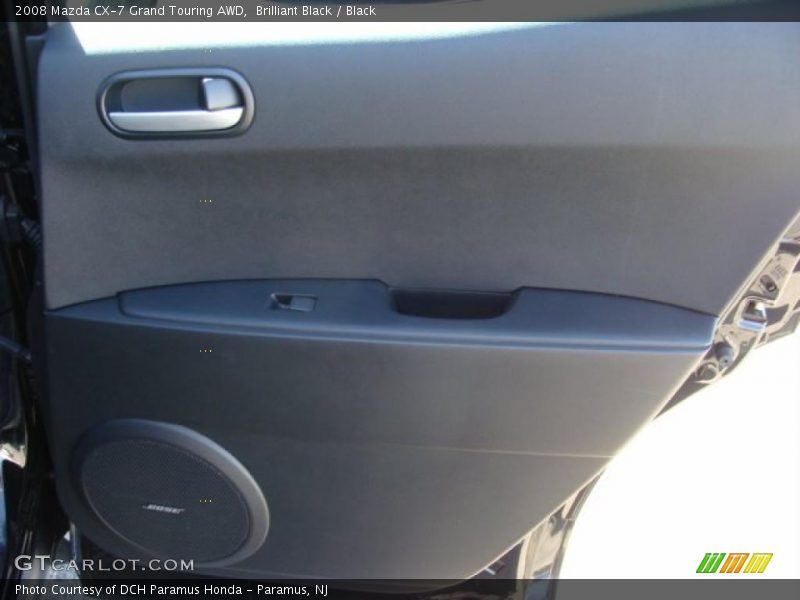 Brilliant Black / Black 2008 Mazda CX-7 Grand Touring AWD