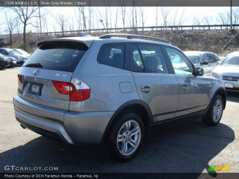 Silver Grey Metallic / Black 2006 BMW X3 3.0i