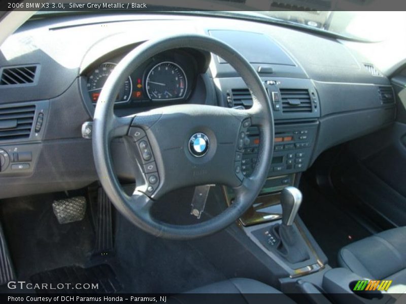 Silver Grey Metallic / Black 2006 BMW X3 3.0i