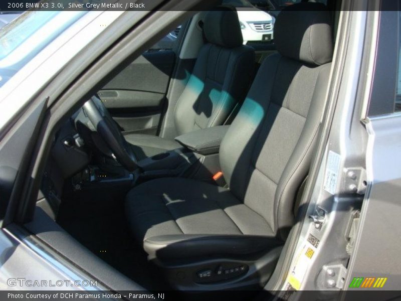Silver Grey Metallic / Black 2006 BMW X3 3.0i