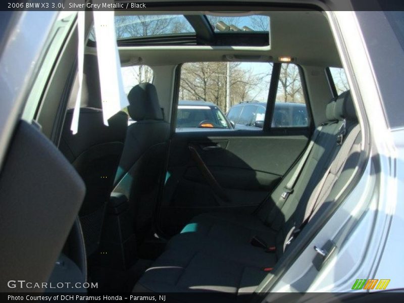 Silver Grey Metallic / Black 2006 BMW X3 3.0i