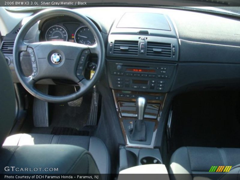 Silver Grey Metallic / Black 2006 BMW X3 3.0i